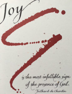 Teilhard de Chardin - joy quote-cropped