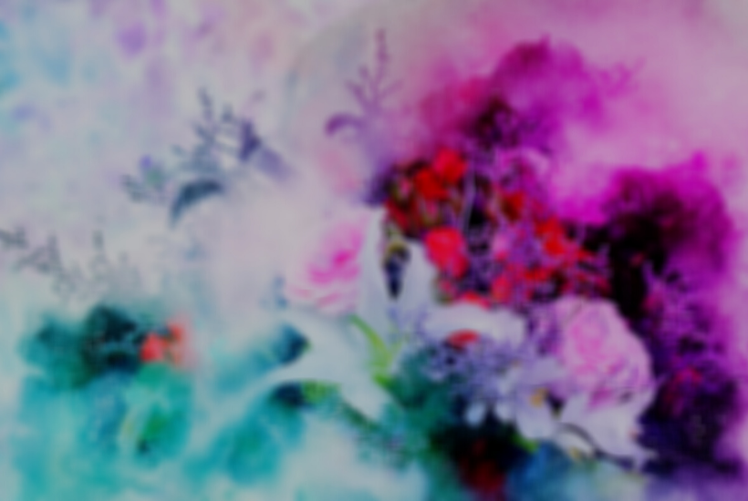 Colorful blue and purple flowers - Michelle Barringer