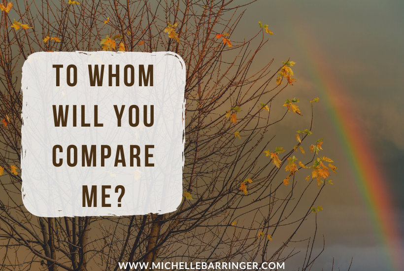 To Whom Will You Compare Me? - Michelle Barringer